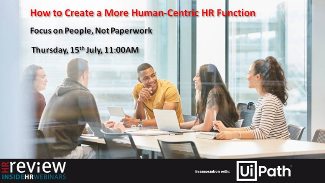 How to Create a More Human-Centric HR Function – 15/07/2021