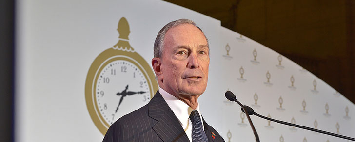 Michael R. Bloomberg receives honorary knighthood for philanthropic contributions to the UK