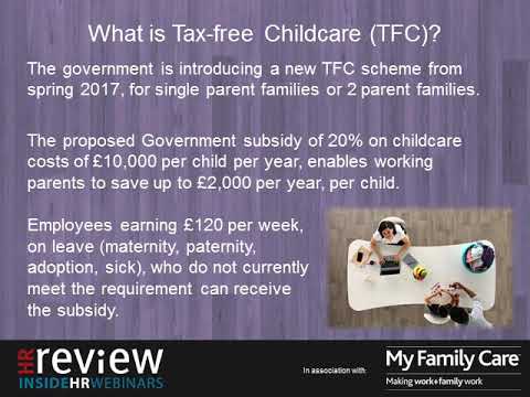 Childcare & Employers:Vouchers to Tax-free. What you need to know