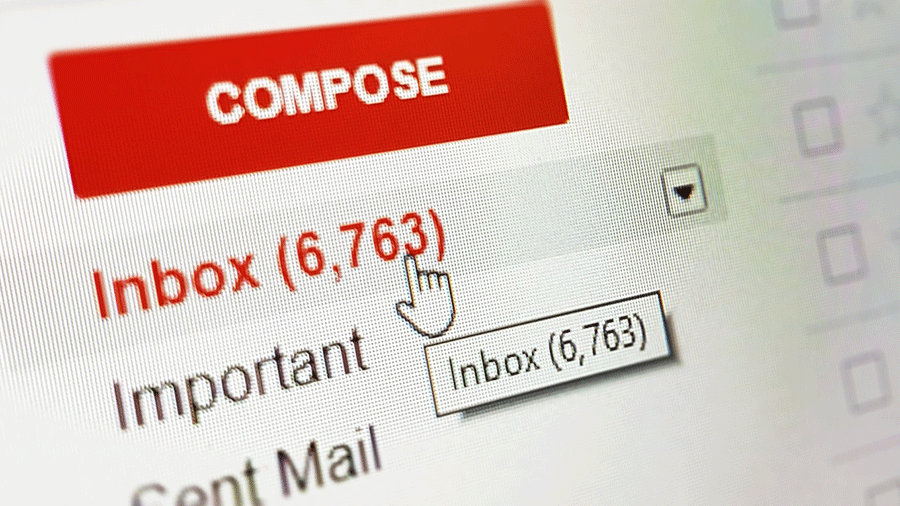 Employees unable to cope with amount of emails in their inbox