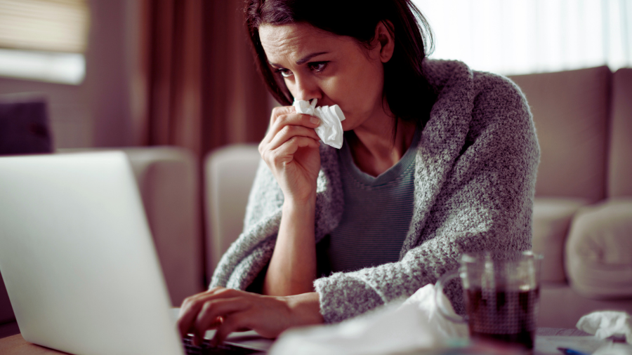 Majority of SME employees reluctant to take sick leave when working from home