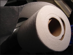 Man injured in toilet paper attack